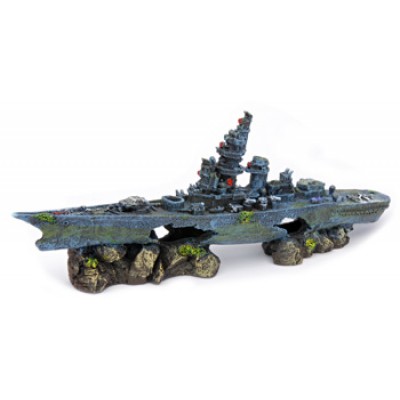 Penn-plax "Затонувший военный корабль" (Декор) Penn-plax "Затонувший военный корабль" (Декор)