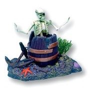 Penn-plax "Бочка со скелетом"распыл. (Декор)