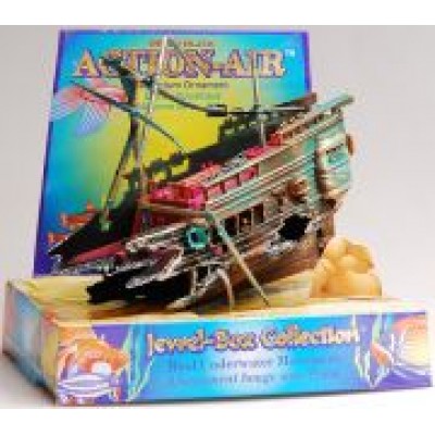 Penn-plax "Затонувшая половина корабля"распыл.(Декор) Penn-plax "Затонувшая половина корабля"распыл.(Декор)