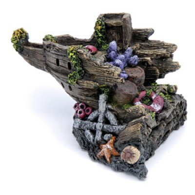 Penn-plax "Затонувший корабль средний (Корма)" Penn-plax "Затонувший корабль средний (Корма)"