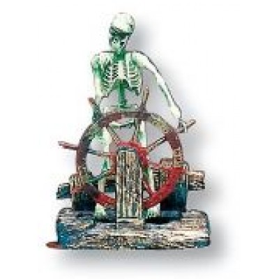 Penn-plax "Скелет за штурвалом"распыл. (Декор) Penn-plax "Скелет за штурвалом"распыл. (Декор)