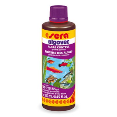 Sera "Algovec" 50 мл (Кондиционер для контроля роста водорослей) Sera "Algovec" 50 мл (Кондиционер для контроля роста водорослей)