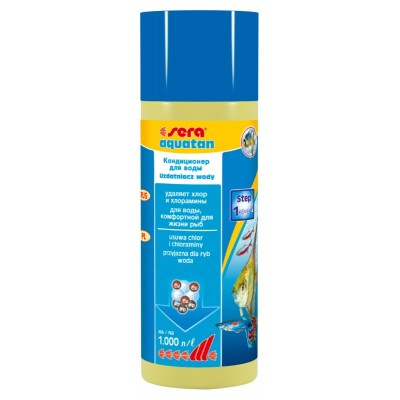 Sera "Aquatan" 250 мл на 1000 л (подготовка аквариумной воды) Sera "Aquatan" 250 мл на 1000 л (подготовка аквариумной воды)