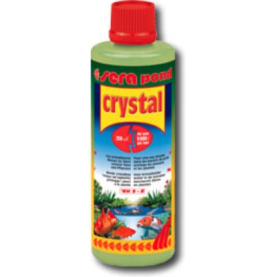 Sera Pond "Crystal" 250мл (Кондиционер для кристально-чистой воды в пруду) Sera Pond "Crystal" 250мл (Кондиционер для кристально-чистой воды в пруду)