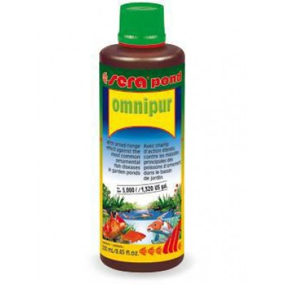 Sera Pond "Omnipur" 500 мл (Лекарство широкого спектра действия) Sera Pond "Omnipur" 500 мл (Лекарство широкого спектра действия)