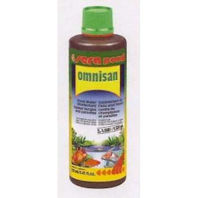 Sera Pond "Omnisan" 500 мл (Лекарство против грибков и паразитов) Sera Pond "Omnisan" 500 мл (Лекарство против грибков и паразитов)