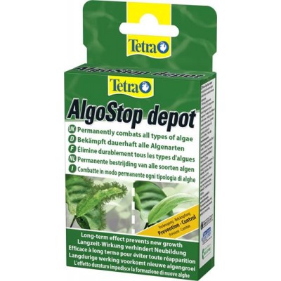 Tetra "AlgoStop depot" 12 таб. (таблетки против водорослей) Tetra "AlgoStop depot" 12 таб. (таблетки против водорослей)