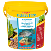 Sera "Cichlids Sticks" 10 л (основной корм для цихлид)