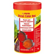 Sera "Discus Color Red" 250 мл для красных/жёлтых форм (гранулы) 