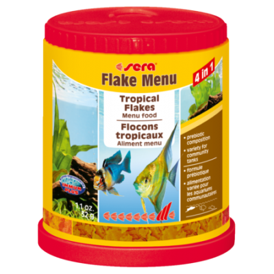 Sera "Flake Menu" 150 мл (четыре вида хлопьев) Sera "Flake Menu" 150 мл (четыре вида хлопьев)