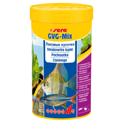 Sera "GVG-Mix" 250 мл (смесь хлопьев и кормовых организмов) Sera "GVG-Mix" 250 мл (смесь хлопьев и кормовых организмов)