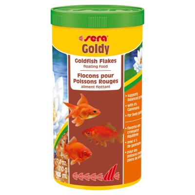Sera "Goldy" 1 л (хлопья) Sera "Goldy" 1 л (хлопья)
