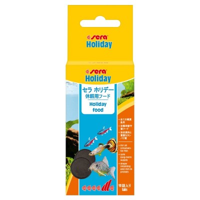 Sera "Holiday" 10 шт (большие таблетки) Sera "Holiday" 10 шт (большие таблетки)