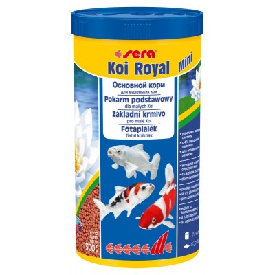 Sera "Koi Royal Mini" 1 л (гранулы) Sera "Koi Royal Mini" 1 л (гранулы)