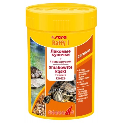 Sera "Raffy I" 100 мл (гаммарус/криль) Sera "Raffy I" 100 мл (гаммарус/криль)