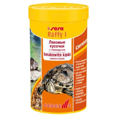 Sera "Raffy I" 250 мл (гаммарус/криль) Sera "Raffy I" 250 мл (гаммарус/криль)