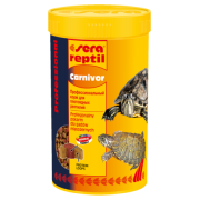 Sera reptil Professional "Carnivor" 250 мл (двойные гранулы для плотоядных рептилий)