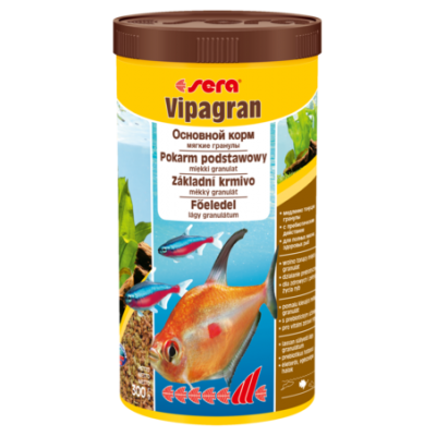 Sera "Vipagran Nature" 1 л (основной корм в виде гранул) Sera "Vipagran Nature" 1 л (основной корм в виде гранул)