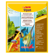 Sera "Vipan Nature" 12 г (основной корм в виде хлопьев)