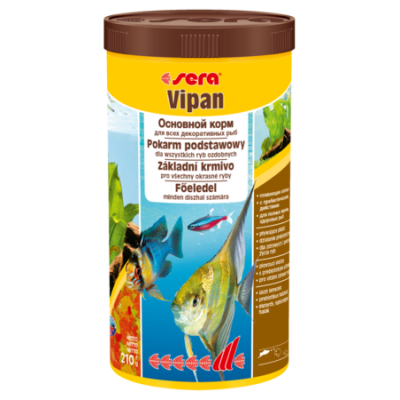 Sera "Vipan" 1 л (основной корм в виде хлопьев) Sera "Vipan" 1 л (основной корм в виде хлопьев)