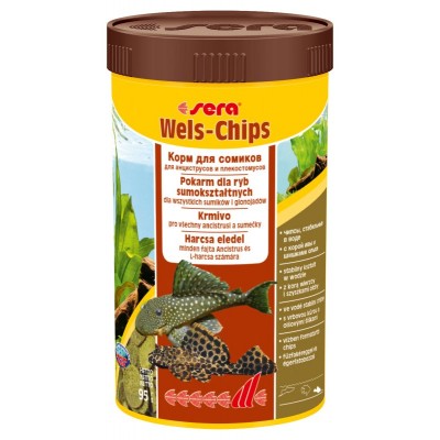 Sera "Wels-Chips" 250 мл (чипсы) Sera "Wels-Chips" 250 мл (чипсы)