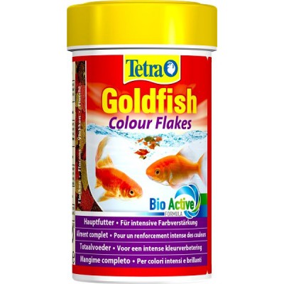 Tetra "Goldfish Colour Flakes" 100 мл (хлопья для золотых рыбок) Tetra "Goldfish Colour Flakes" 100 мл (хлопья для золотых рыбок)