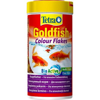 Tetra "Goldfish Colour Flakes" 250 мл (хлопья для золотых рыбок) Tetra "Goldfish Colour Flakes" 250 мл (хлопья для золотых рыбок)