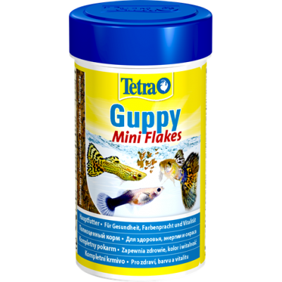 Tetra "Guppy Mini Flakes" 100 мл (хлопья для гуппи) Tetra "Guppy Mini Flakes" 100 мл (хлопья для гуппи)