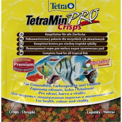 Tetra "TetraMin Crisps" 12 г (чипсы для всех рыб) Tetra "TetraMin Crisps" 12 г (чипсы для всех рыб)
