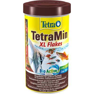 Tetra "TetraMin XL Flakes" 500 мл (крупные хлопья для всех рыб) Tetra "TetraMin XL Flakes" 500 мл (крупные хлопья для всех рыб)