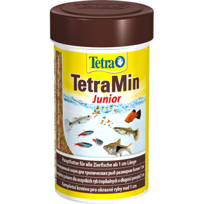 Tetra "TetraMin Junior" 100 мл (мелкий корм для мальков длиной от 1 см) Tetra "TetraMin Junior" 100 мл (мелкий корм для мальков длиной от 1 см)