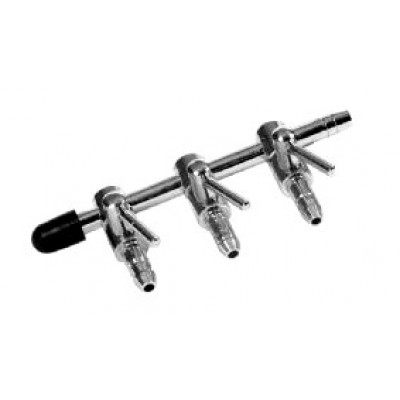 Hailea "AD-003" 3 канала (медный хромированный разделитель потока) Hailea "AD-003" 3 канала (медный хромированный разделитель потока)