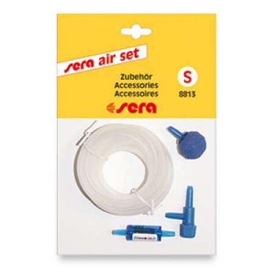 Sera "Air set S" Шланг 2 м; Краник; Распылитель; Обратный клапан (набор) Sera "Air set S" Шланг 2 м; Краник; Распылитель; Обратный клапан (набор)