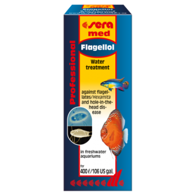 Sera "Med Flagellol Professional" 10 мл на 400 л (борьба с дырочной болезнью) Sera "Med Flagellol Professional" 10 мл на 400 л (борьба с дырочной болезнью)