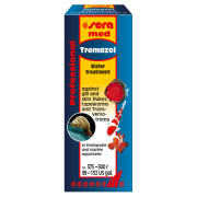 Sera "Med Tremazol Professional" 25 мл на 375-500 л (борьба с жаберными, кожными и плоскими червями)