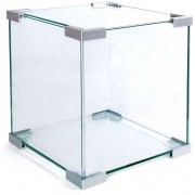 Аквариум "Crystal" 15 л, Серебро, 250*250*250 мм