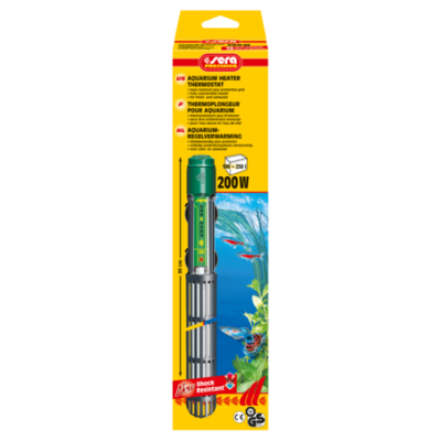 Sera "Aquarium Heater Thermostat 200" 200 Вт, 150-200 л (нагреватель) Sera "Aquarium Heater Thermostat 200" 200 Вт, 150-200 л (нагреватель)