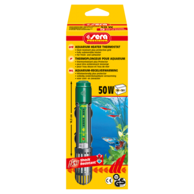 Sera "Aquarium Heater Thermostat 50" 50 Вт, 30-50 л (нагреватель) Sera "Aquarium Heater Thermostat 50" 50 Вт, 30-50 л (нагреватель)