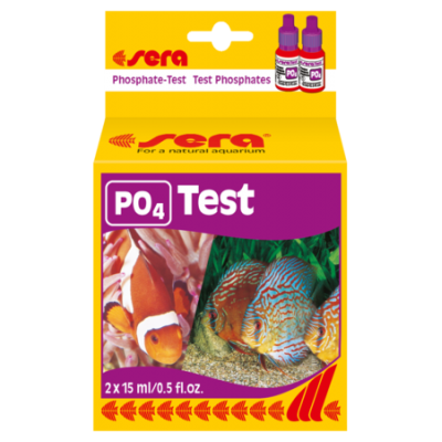 Sera "PO4 Test" (тест на содержание фосфатов) Sera "PO4 Test" (тест на содержание фосфатов)