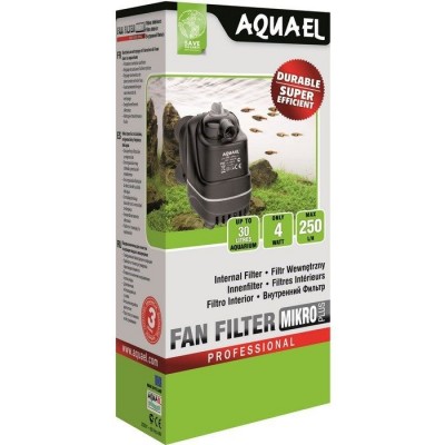 Aquael "Fan Filter Mikro" 250 л/час, 4 Вт Фильтр для аквариума до 30л Aquael "Fan Filter Mikro" 250 л/час, 4 Вт Фильтр для аквариума до 30л
