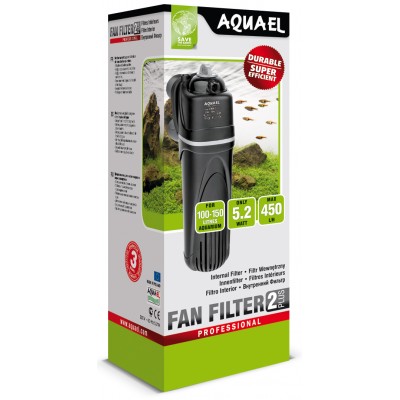 Aquael "Fan Filter 2" 450 л/час, 5.2 Вт Фильтр для аквариума до 150л Aquael "Fan Filter 2" 450 л/час, 5.2 Вт Фильтр для аквариума до 150л