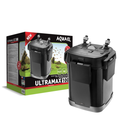 Aquael "Ultramax 1000" 1000 л/час, 10 Вт, 100-300 л (канистровый фильтр) Aquael "Ultramax 1000" 1000 л/час, 10 Вт, 100-300 л (канистровый фильтр)
