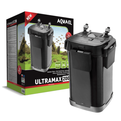 Aquael "Ultramax 2000" 2000 л/час, 24 Вт, 400-700 л (канистровый фильтр) Aquael "Ultramax 2000" 2000 л/час, 24 Вт, 400-700 л (канистровый фильтр)
