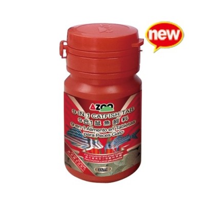 Azoo "9 in 1 Catfish Tab" 35 мл (корм для сомиков) Azoo "9 in 1 Catfish Tab" 35 мл (корм для сомиков)