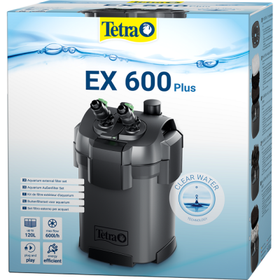 Tetra "EX 700 Plus" 1040 л/час, 7.5 Вт (внешний фильтр) Tetra "EX 700 Plus" 1040 л/час, 7.5 Вт (внешний фильтр)