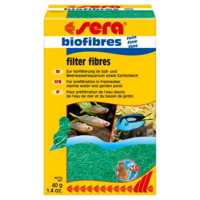 Sera "Biofibres fine" 40 г (биофибра тонкой очистки) Sera "Biofibres fine" 40 г (биофибра тонкой очистки)