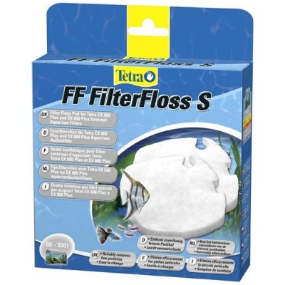 Tetra "FF FilterFloss S" для фильтров EX 400/600/700/800 (синтепон) Tetra "FF FilterFloss S" для фильтров EX 400/600/700/800 (синтепон)