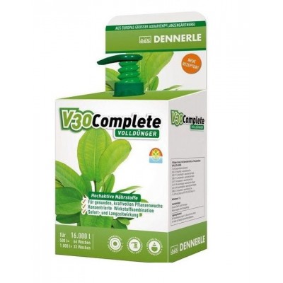 Dennerle "V30 Complete" Удобрение для растений Калий + Микро 50 мл на 1600л. Dennerle "V30 Complete" Удобрение для растений Калий + Микро 50 мл на 1600л.