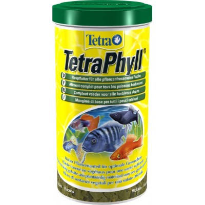 Tetra "Phyll Flakes" 1 л (растительные хлопья) Tetra "Phyll Flakes" 1 л (растительные хлопья)