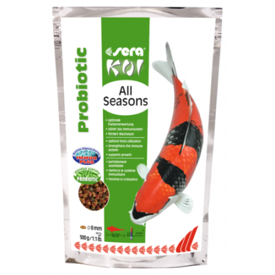 Sera Koi Probiotic "All Seasons" 500 г (специальный корм для кои) Sera Koi Probiotic "All Seasons" 500 г (специальный корм для кои)